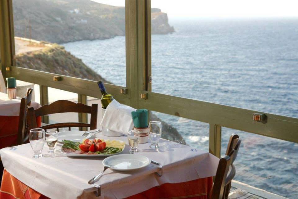 Leonidas restaurant, Kastro - Sifnos