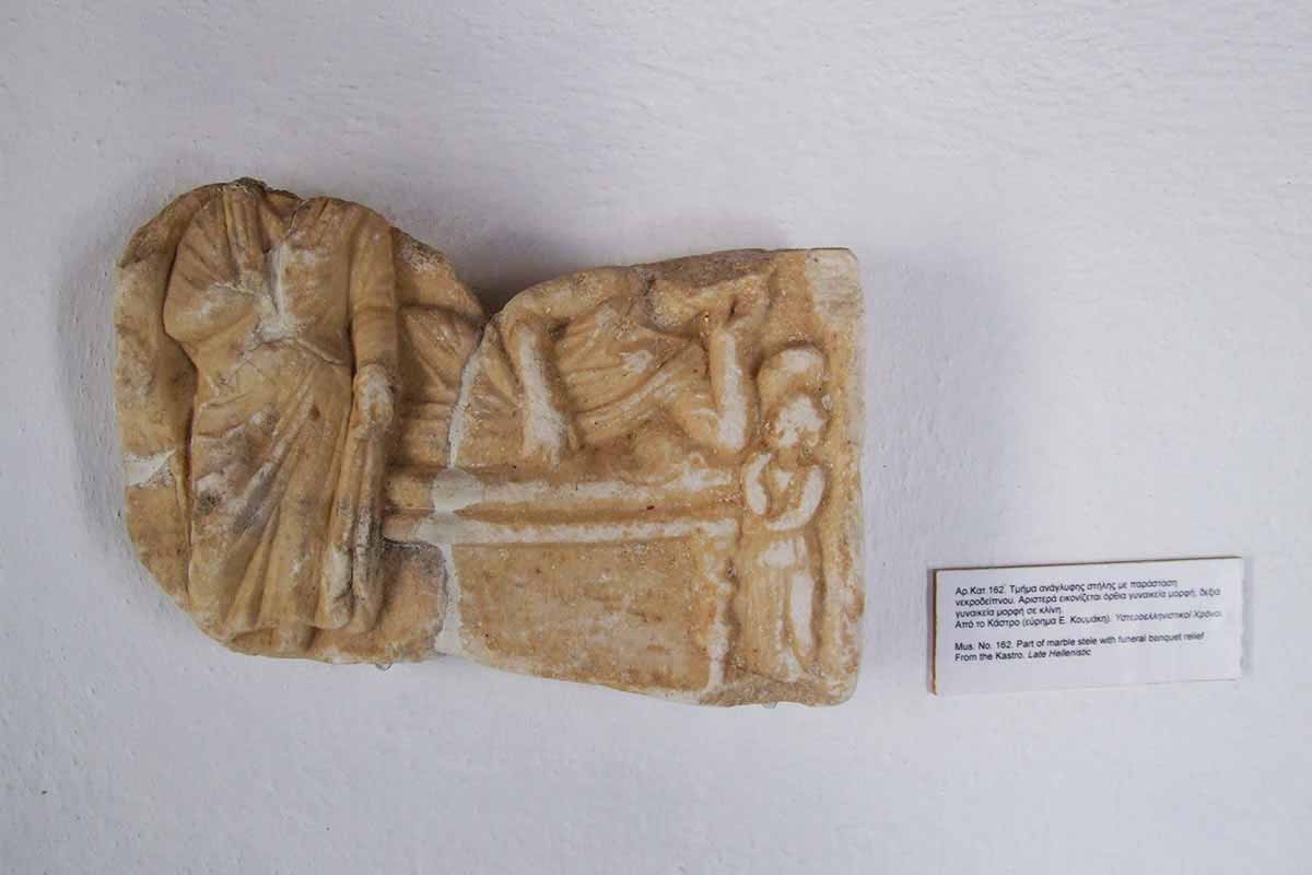 Föremål från det arkeologiska museet på Sifnos