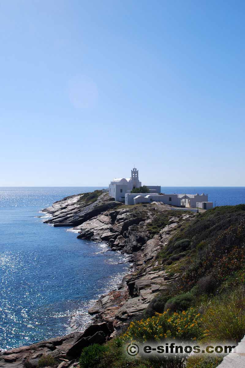 Chrissopigiklippen på Sifnos