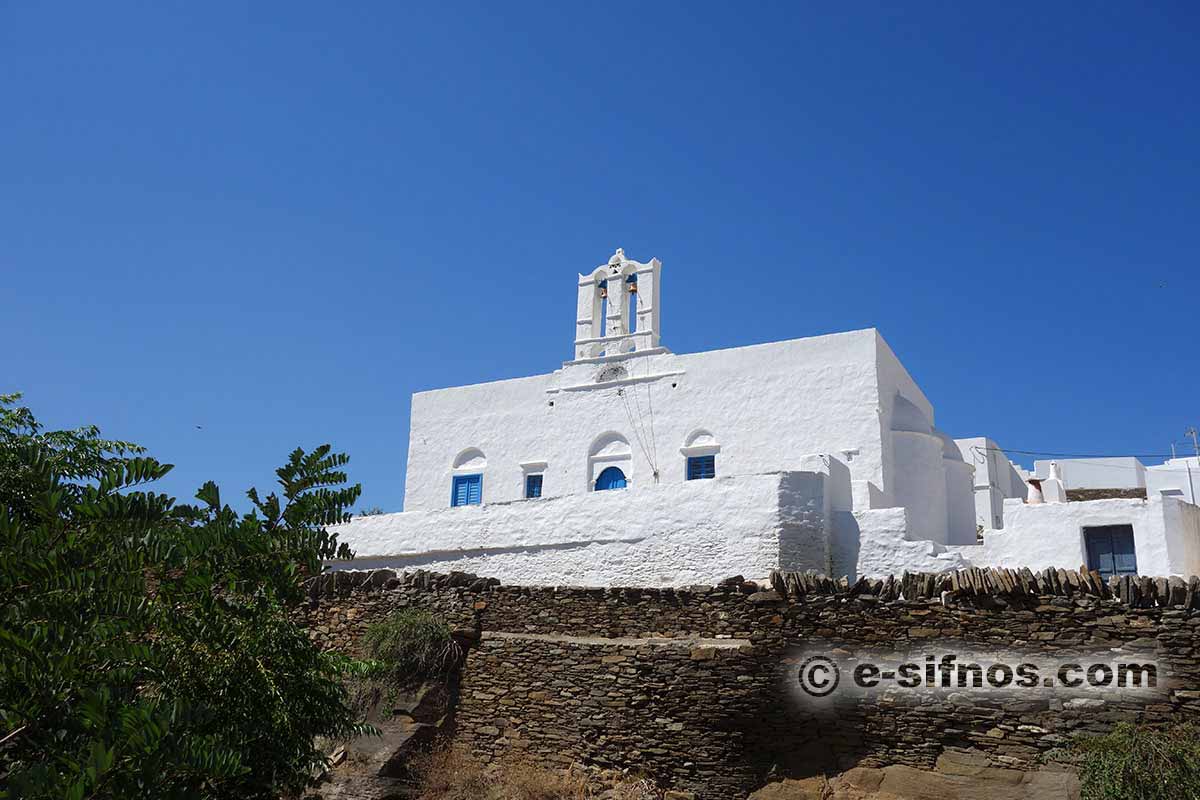 Kyrkan Panagia Gournia i Pano Petali