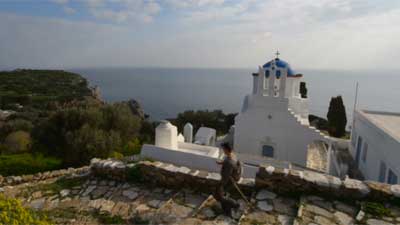En video som visar Sifnos vandringsleder