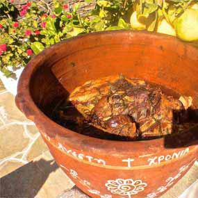 Mastelo, traditionellt recept från Sifnos