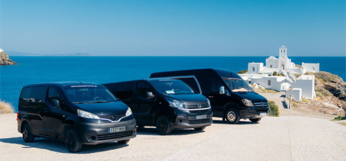 Taxi och VIP-transport på Sifnos