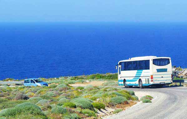 Buss på Sifnos
