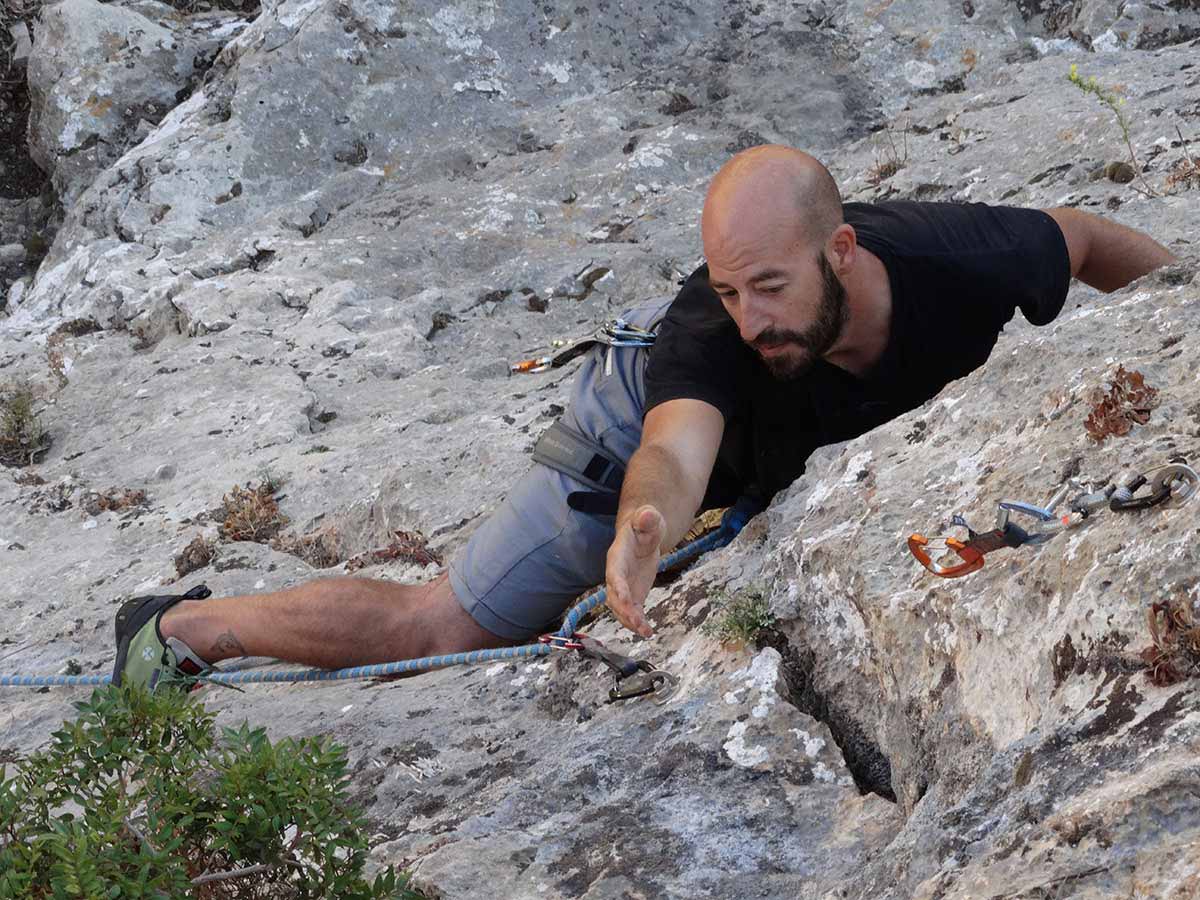 Klättring på Sifnos